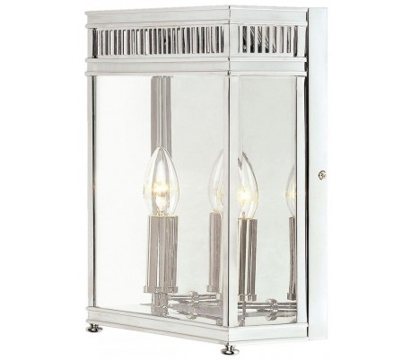 Holborn Væglampe H31 cm 1 x E14 - Poleret krom