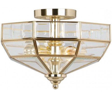 Old Park Loftlampe Ø33 cm 2 x E27 - Antik messing