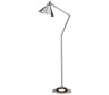Provence Gulvlampe H167,3 cm 1 x E27 - Poleret nikkel