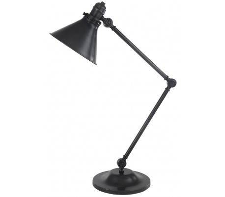 Provence Bordlampe H66 cm 1 x E27 - Aldret messing