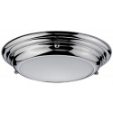 Verity Badeværelseslampe i messing og glas H50,6 cm 1 x G9 LED - Poleret krom/Klar
