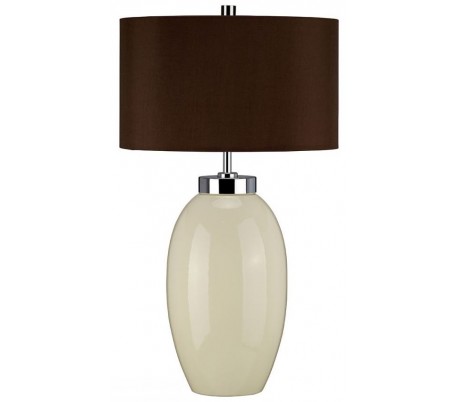 Victor Bordlampe H58 cm 1 x E27 - Rød/Creme