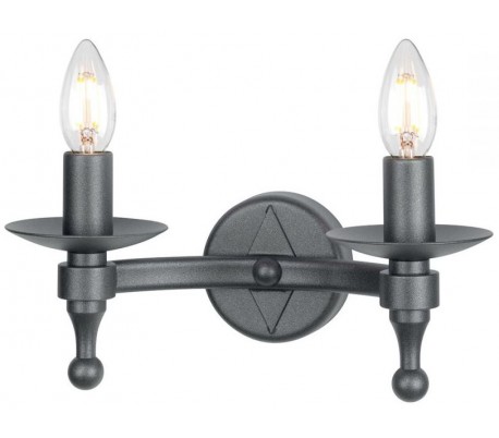 Cromwell Væglampe H37 cm 2 x E14 - Antik bronze