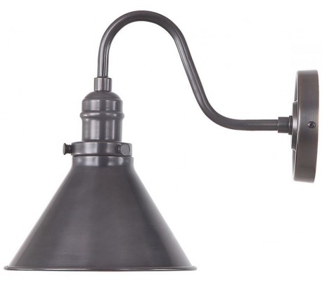 Provence Væglampe H27,5 cm 1 x E27 - Aldret messing