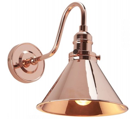 Provence Væglampe H27,5 cm 1 x E27 - Antik bronze