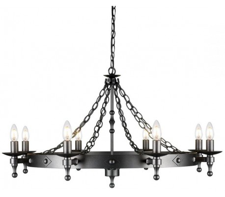 Windsor Lysekrone Ø121,4 x 112,1 cm 12 x E14 - Granit sort