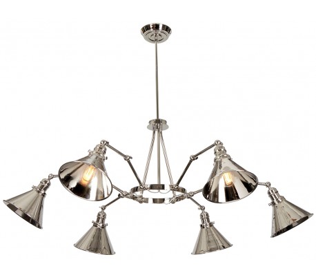 Provence Loft eller Væglampe Ø29,7 cm 1 x E27 - Poleret nikkel