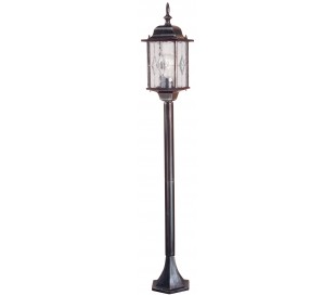 Wexford Halvmurslampe H52,3 cm 1 x E27 - Patineret sortsølv