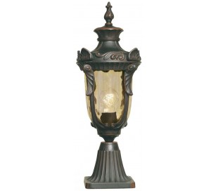 Baltimore Halvmurslampe H56 cm 1 x E27 - Patineret bronze