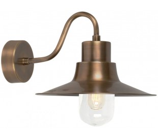 Sheldon Væglampe H24 cm 1 x E27 - Verdigris