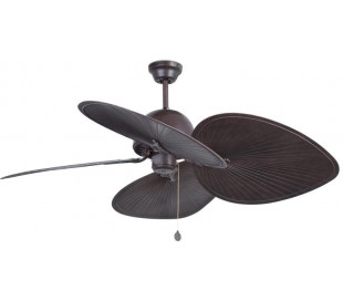 Grid loftventilator Ø132 cm - Sort/Brun