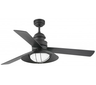 Just loftventilator Ø128 cm - Sort/Brun