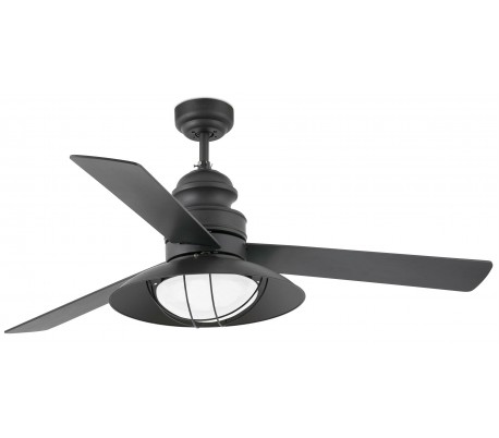 Just loftventilator Ø128 cm - Sort/Brun