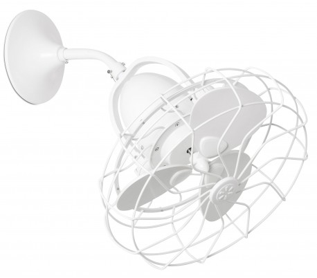 Vedra loftventilator Ø46 cm - Antik guld/Valnød