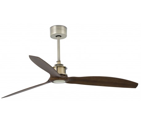 Just loftventilator Ø128 cm - Kobber/Brun