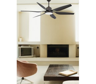 Andros loftventilator Ø213,3 cm - Brun 2