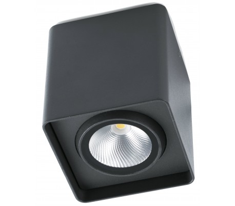 Goz påbygningsspot Ø9 cm 1 x CREE LED 8W - Mørkegrå