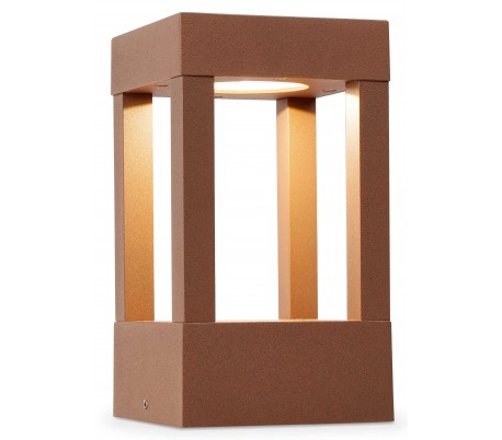 Agra halvmurslampe H20 cm 1 x COB LED 10W - Grå