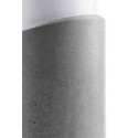 Block havelampe H70 cm 1 x E27 - Betongrå