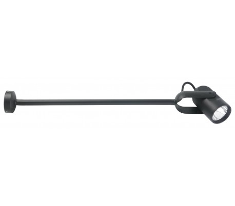 Alfa spot væglampe 1 x COB LED 14W - Mørkegrå