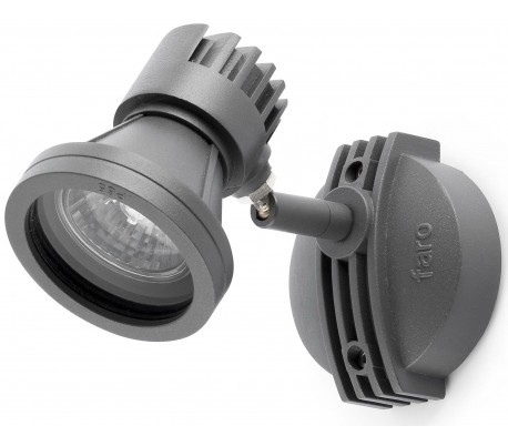 Lit spot væglampe 1 x GU10 - Mørkegrå