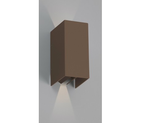 Blind væglampe 2 x COB LED 6W - Hvid