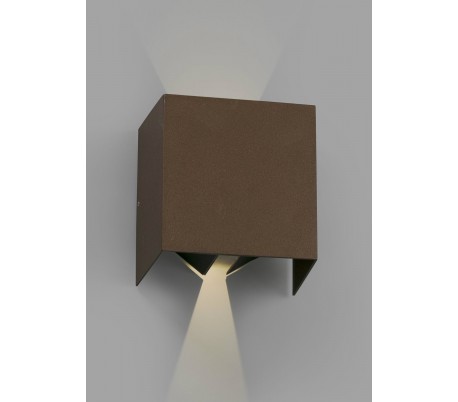 Olan væglampe 2 x COB LED 6W - Hvid