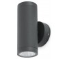 Cobo væglampe 1 x COB LED 12W - Mørkegrå