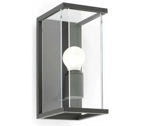 Kubick væglampe 1 x E27 - Mørkegrå