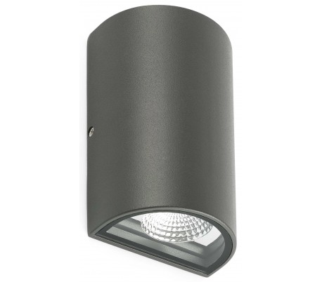 Canon væglampe 1 x HIGH POWER LED 4W - Mørkegrå