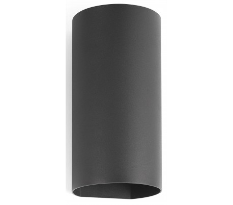 Pill væglampe 1 x CREE LED 4W - Mørkegrå