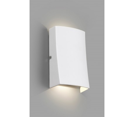 Ling væglampe 1 x HIGH POWER LED 6W - Hvid