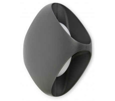 Nairobi væglampe 1 x COB LED 6W - Mørkegrå