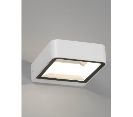 Lotus væglampe 1 x COB LED 18W - Hvid