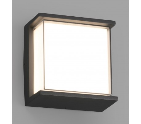 Axel væglampe 1 x COB LED 6W - Mørkegrå