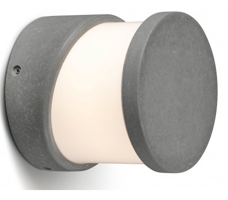 Klamp væglampe 1 x E27 - Mørkegrå