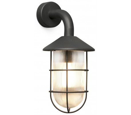 Ancora væglampe B26,4 cm 1 x E27 - Mørkegrå