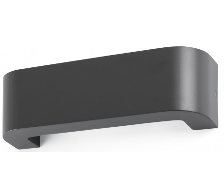 Ele væglampe 1 x SMD LED 6W - Mørkegrå