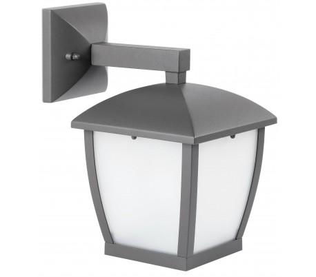 Datna væglampe H19,6 cm 1 x E27 - Mørkegrå