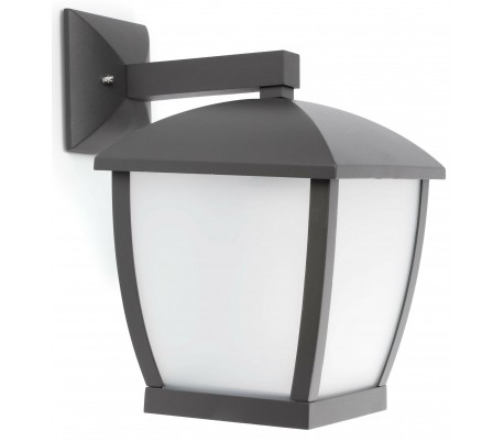 Wilma væglampe H28 cm 1 x E27 - Mørkegrå