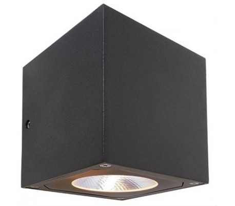 Cubodo A up-down væglampe 6W LED - Antracit