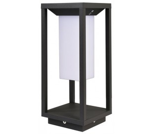 Saura havelampe med sensor H50 cm 1 x Solar LED 2,2W - Mørkegrå 2