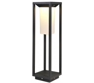 Samas havelampe med sensor H34 cm 1 x Solar LED 2,2W - Mørkegrå