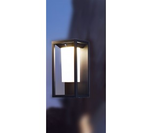 Samas havelampe med sensor H34 cm 1 x Solar LED 2,2W - Mørkegrå 2