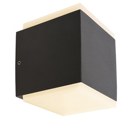 Ancha væglampe 5,5W LED H9,7 cm - Antracit