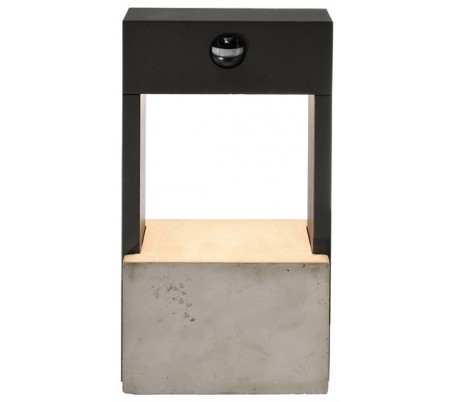 Tucanae væglampe med sensor 16W LED H21,9 cm - Antracit