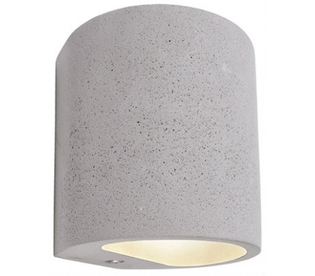 Hydrae væglampe 12,5W LED B16 cm - Antracit/Rustfri stål