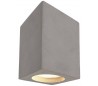 Naos I påbygningsspot 1 x GU10 Ø7 cm - Betongrå