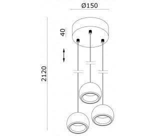 Heze I loftlampe 1 x 5W LED Ø10 cm - Hvid 2