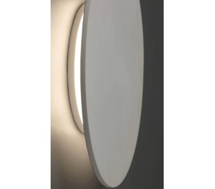 Væglampe med tavle Ø35 cm 1 x LED 7W - Sort 2